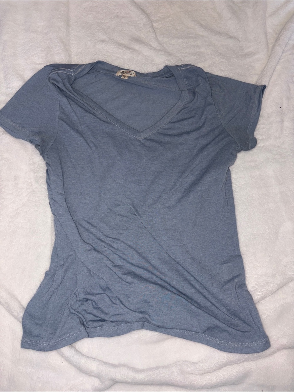 Cozy blue tee